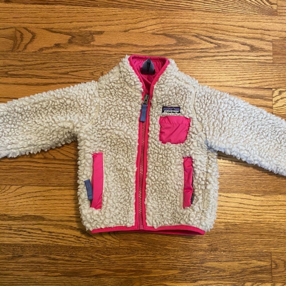 Patagonia retro X toddler jacket size 6-12 month